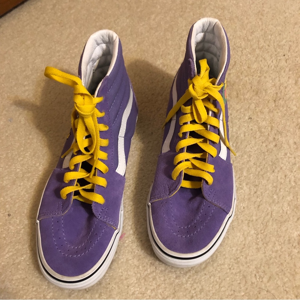 Vans The Simpson Lisa for President Off the Wall SK8 Hi Top Sneakers, M …